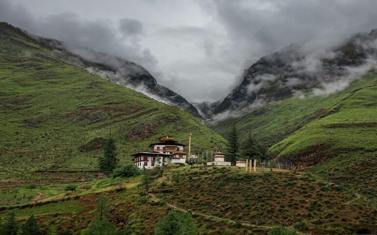 Scenery in Bhutan