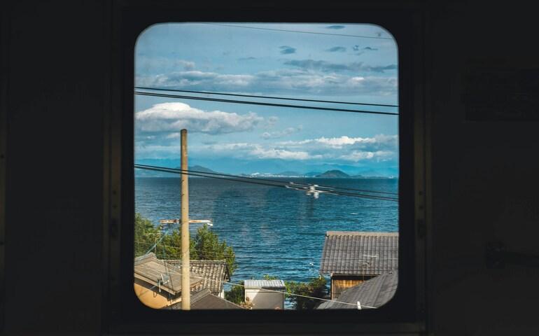 View from a train