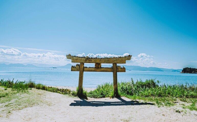 Scenery in Naoshima, Japan