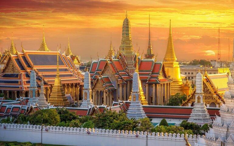 The Grand Palace in Bangkok