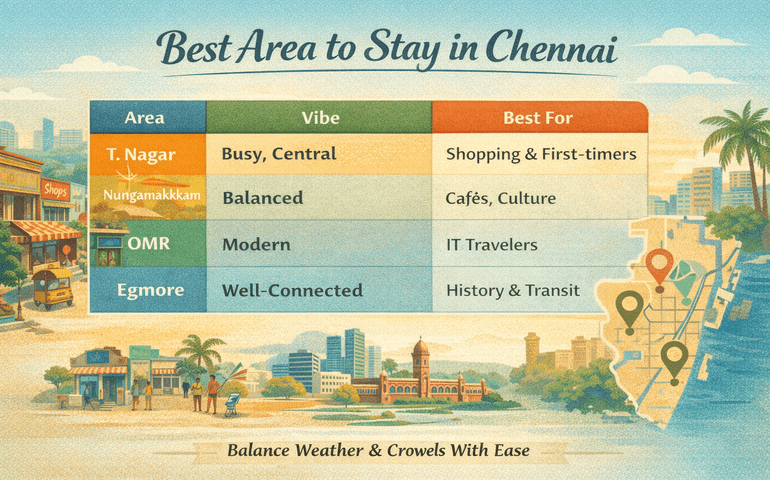 Best Neighbourhoods to Stay in Chennai