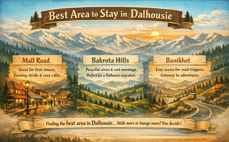 Best area to stay in Dalhousie
