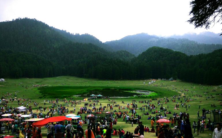 Khajjiar, Dalhousie. The 'Mini Switzerland of India'.
