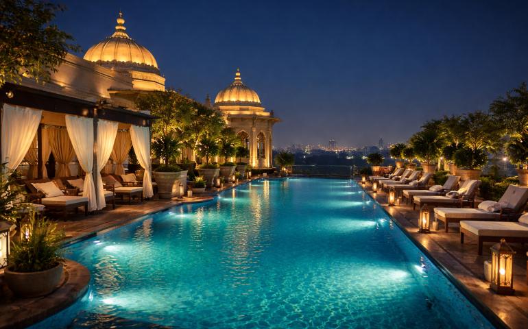 Swim with embassies watching.