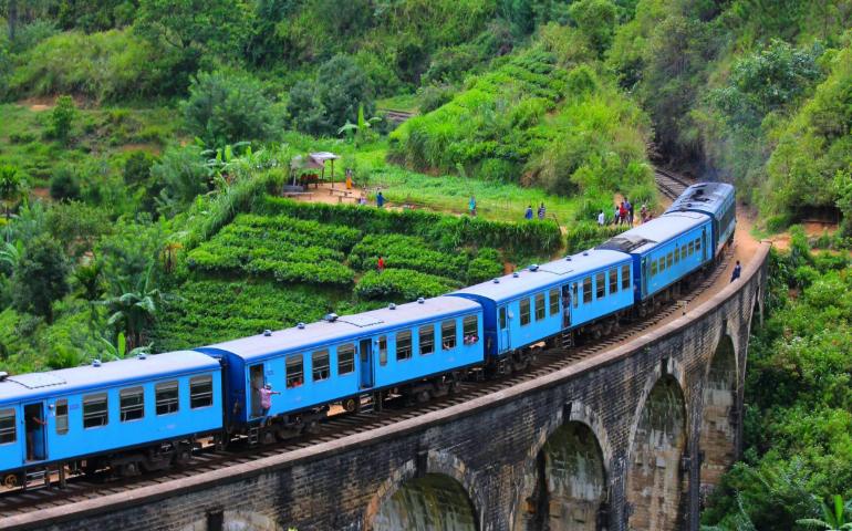 Nine Arch Bridge Road, Sri Lanka
