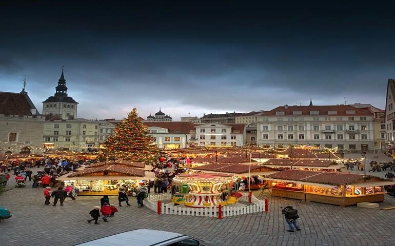 Christmas Market at Tallinn, Estonia