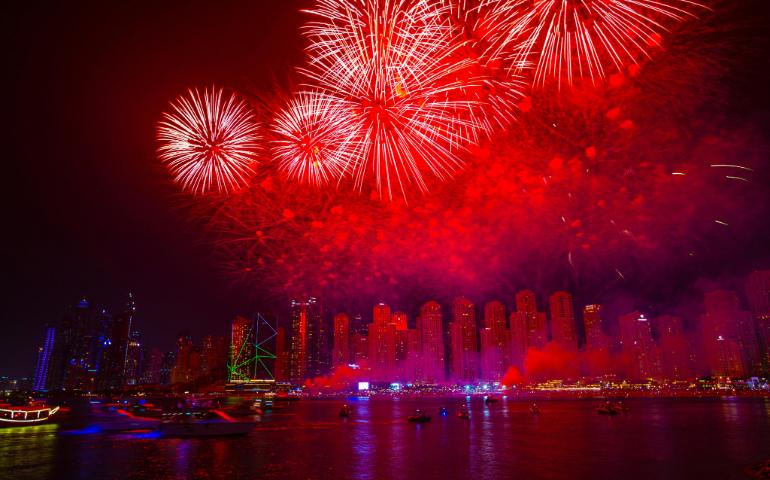 Fireworks in Dubai