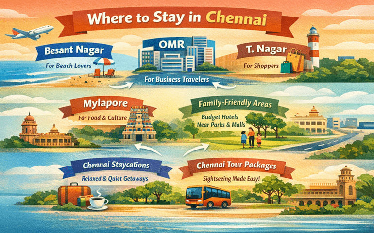 Where to stay in Chennai