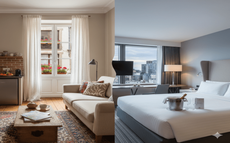 Airbnb or Hotel - What would you choose?