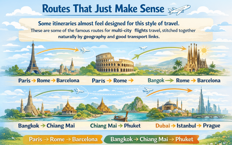 Multi City Flight Routes