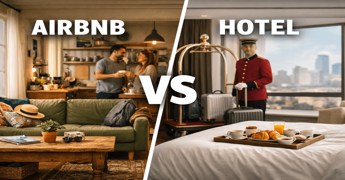 Airbnb vs Hotel: Pros, Cons, and What to Choose in 2026