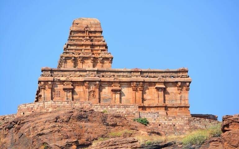 Shivana Gudi Badami Temple 
