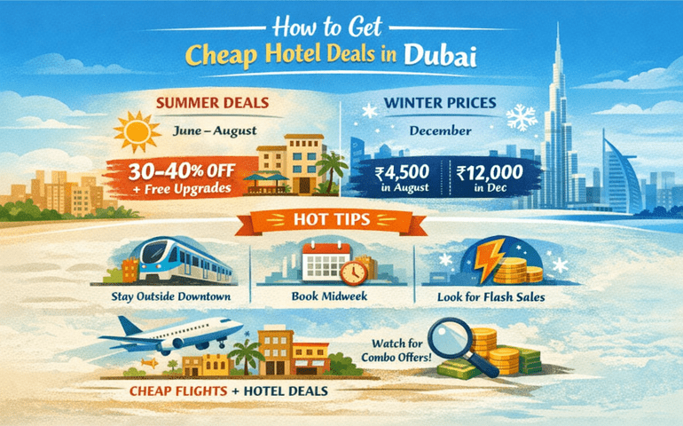 How to get cheap hotels in Dubai