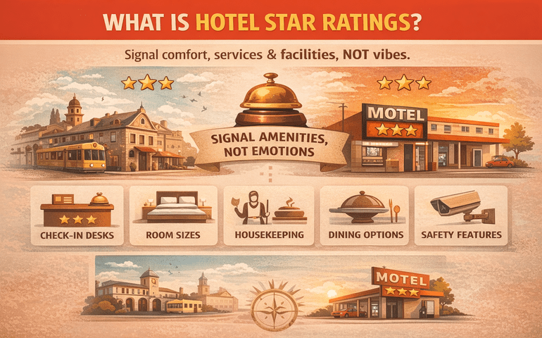What is hotel star ratings?