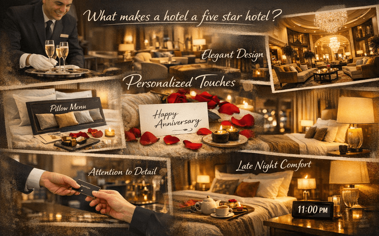 What makes a hotel a five star hotel