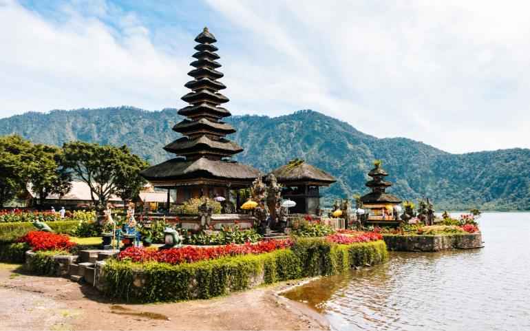 Ulun Danu Beratan Temple in Bali
