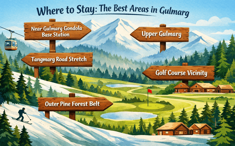 Best Areas to Stay in Gulmarg