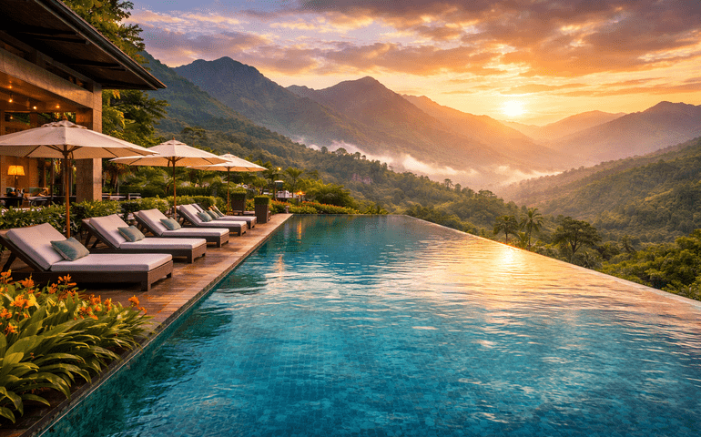 Not a bad way to wake up.