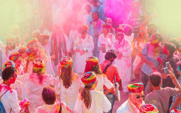 Udaipur Holi celebrations