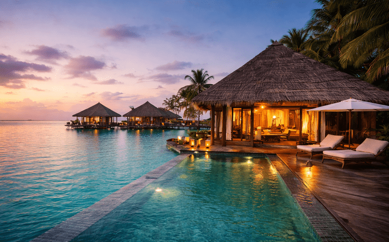 Somewhere between sky and sea.