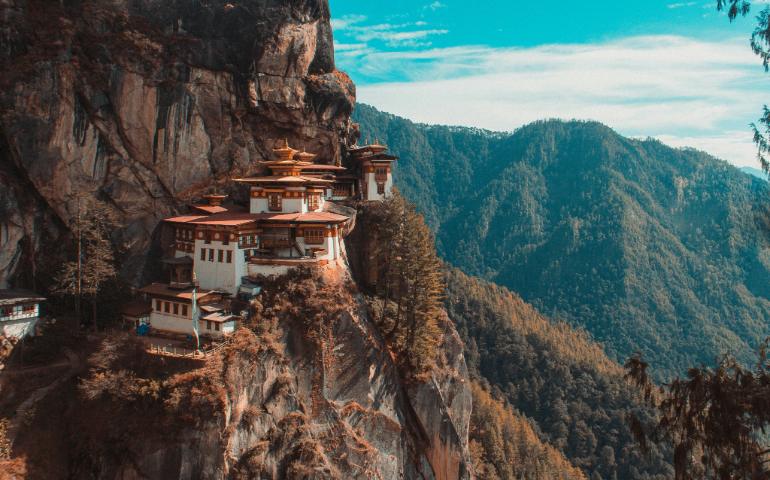 Paro Taktsang temple in Bhutan