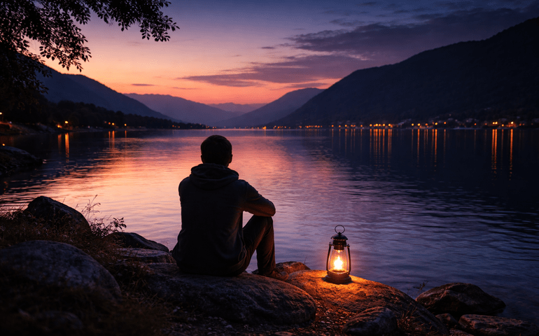 The nervous system finally unwinds.