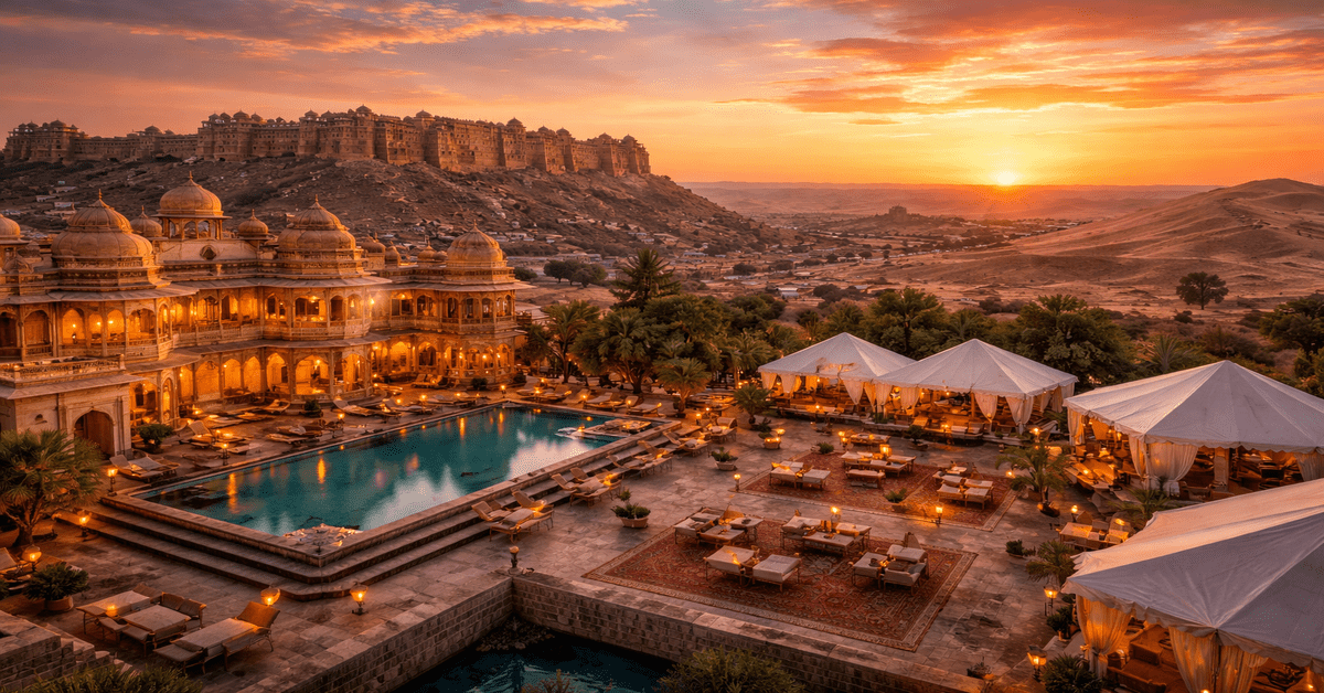 Top Hotels in Jaisalmer for a Royal Desert Stay