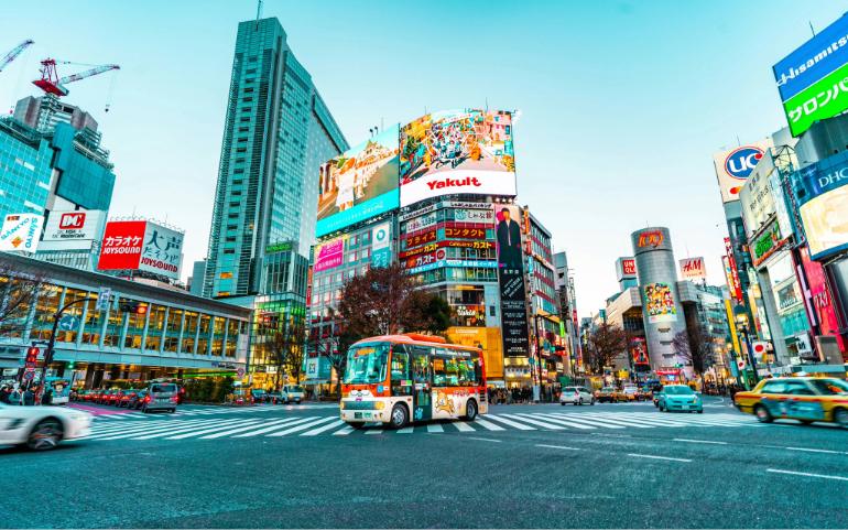 Streets of Tokyo, Japan
