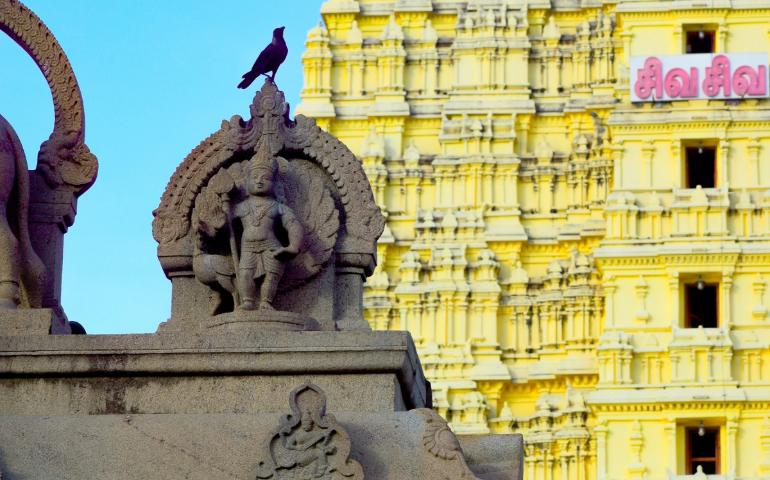 A glimpse of Ramanathaswamy temple
