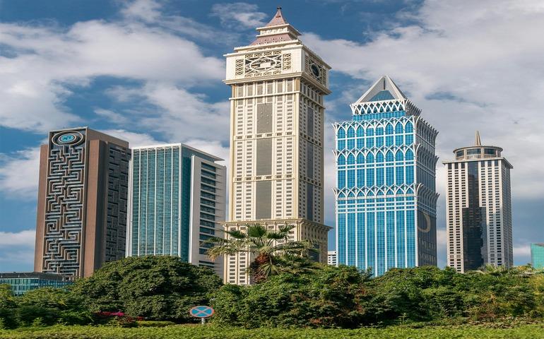 Iconic Skyscrapers of Dubai Financial Centre