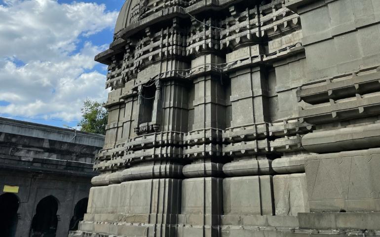 Trimbakeshwar temple complex
