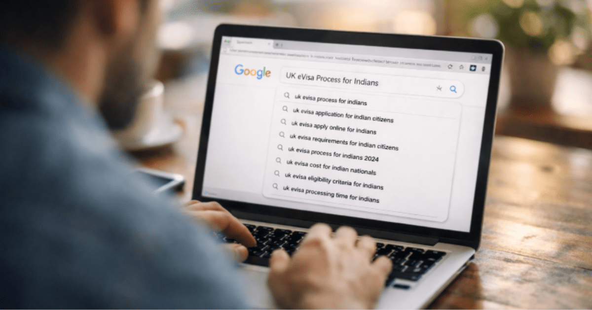 UK e-Visa Process for Indians AI generated Image