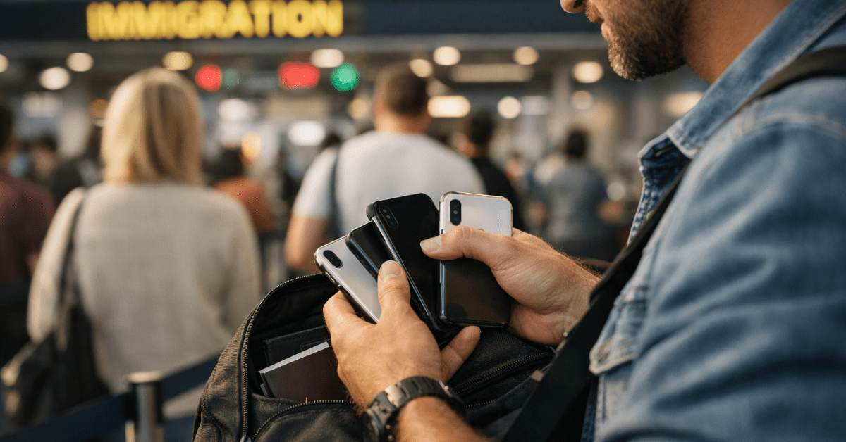 Dubai Airport Has a 15-Phone Rule
AI Generated Image