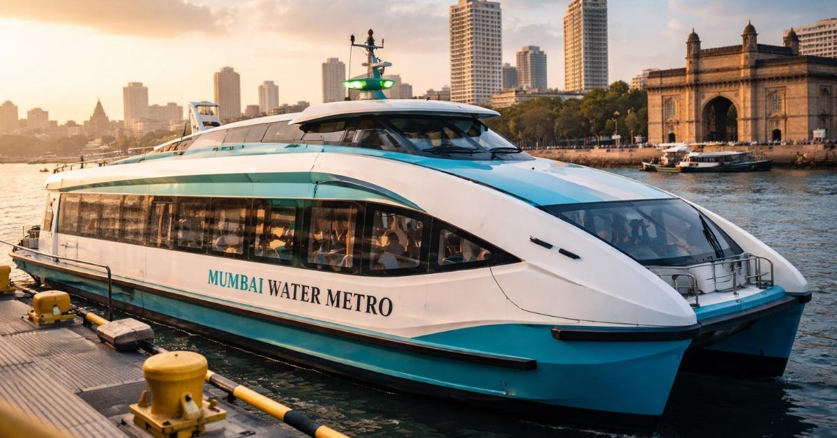 Mumbai water metro to launch from December: 
ai generated image