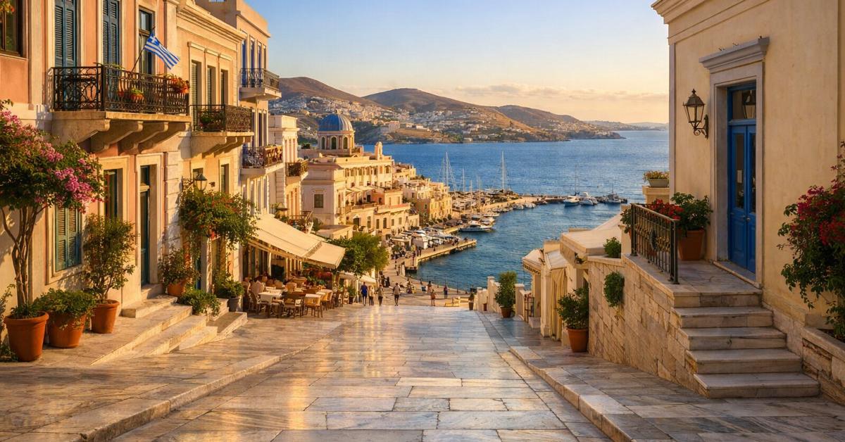The Greek Island of Syros Is Offering Free Living – Here’s the Catch