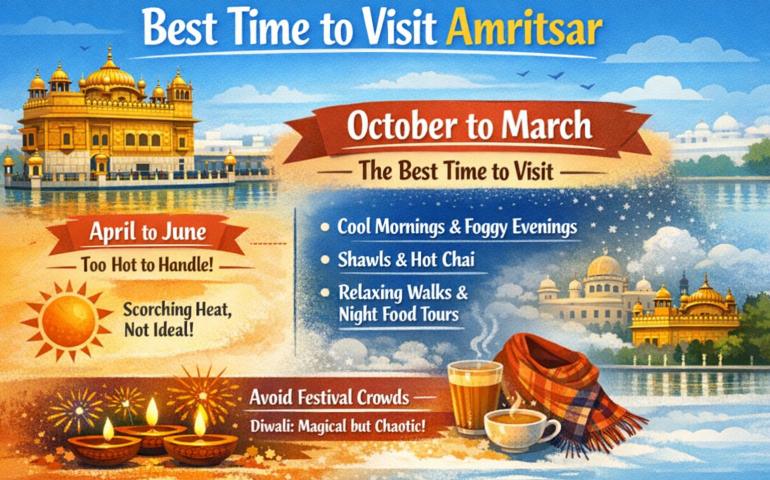  Best time to visit Amritsar