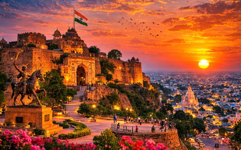 First glimpse of Jhansi… and suddenly the trip feels real.