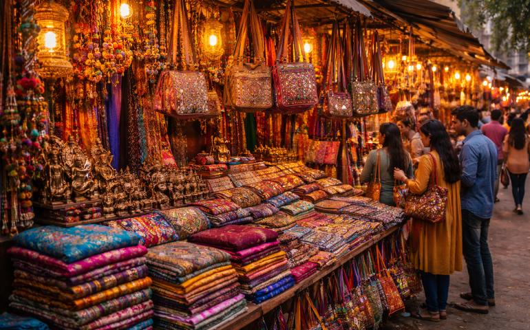 Every stall has a story… and a very enthusiastic salesperson.”