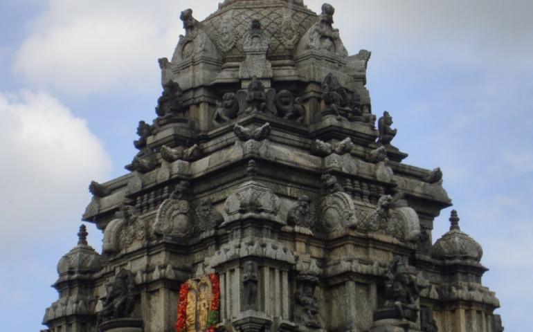 Beautiful carvings on Sita Ramachandraswamy temple