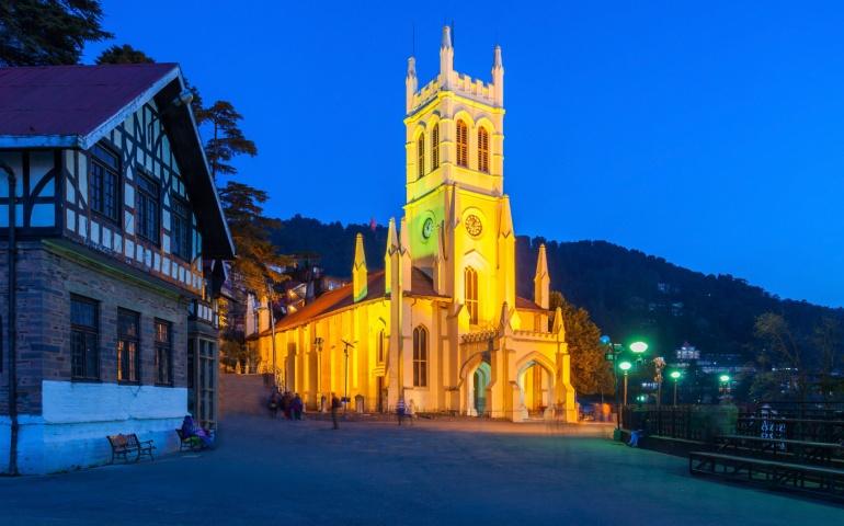 Christ Church in Shimla
