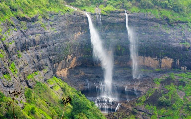 Waterfall at Rajmachi 
