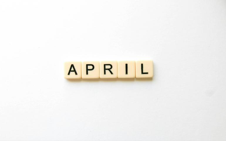 4th Month Of the Calendar- April