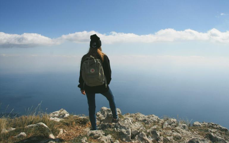 Solo Women Traveller in the Mountains