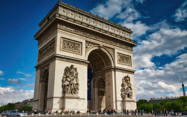Arc de Triomphe, Paris, France