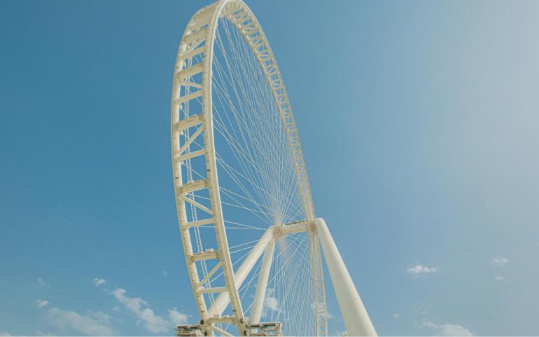 A View of the Ain Dubai in United Arab Emirates
