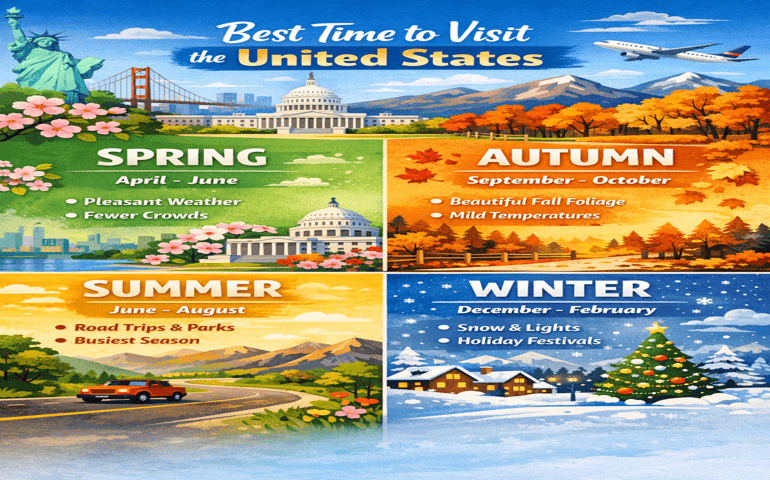 Best Time to Visit America