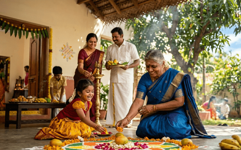 Puthandu celebration
AI Generated Image