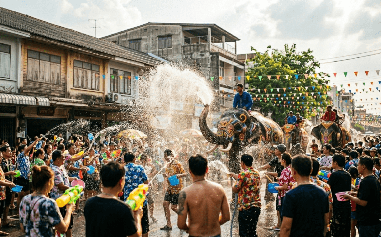 Songkran Festival 
Representational Image