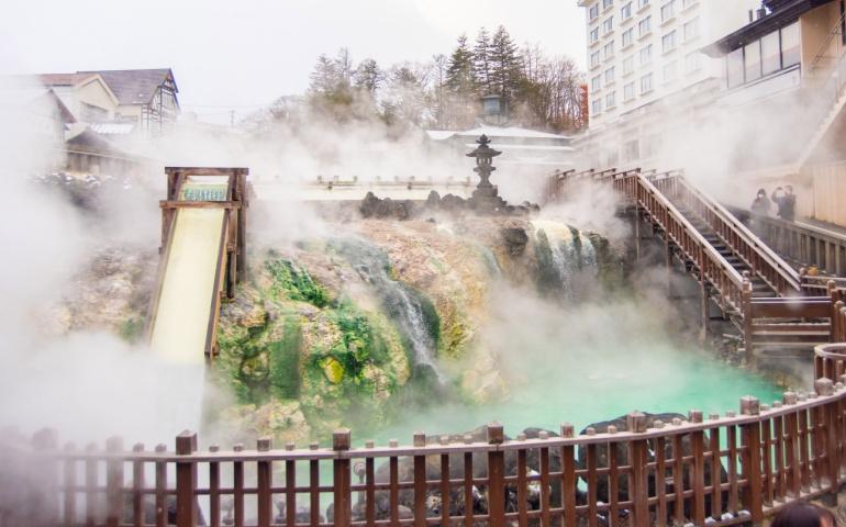 Kusatsu Onsen - one of Japan's most famous hot spring resorts