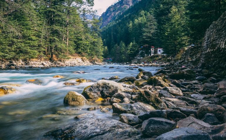 Parvati River at Kasol
